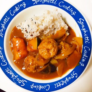 ミートボールカレー